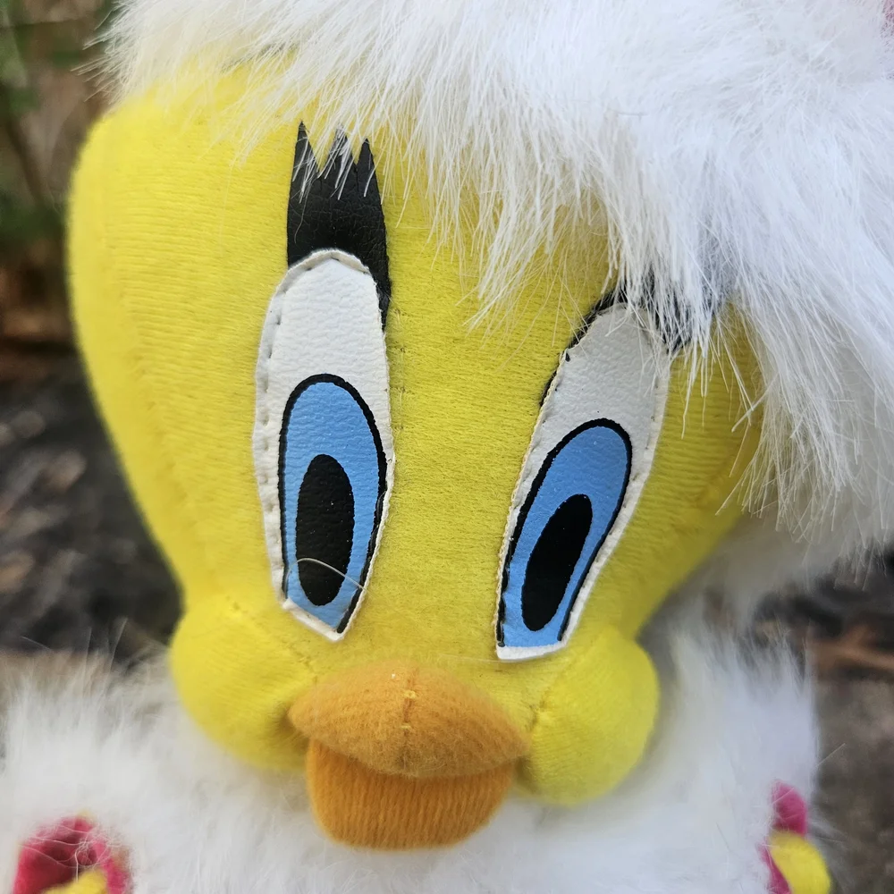 Warner Bros. Tweety Plush in Yellow, Pink, White